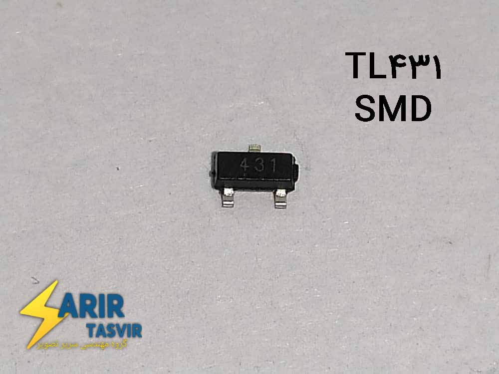 TL431 SMD جهت استفاده برای اپتوکوپلر